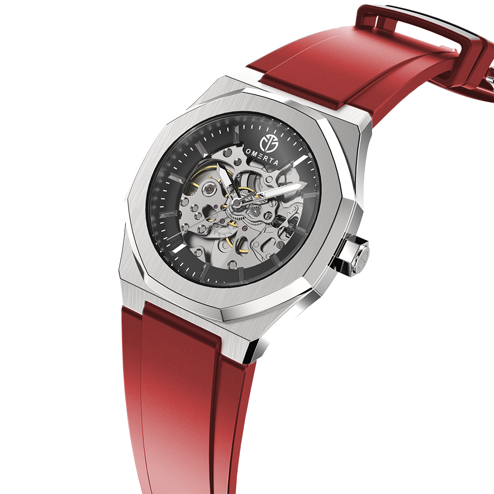 Delta Series Watch - Red Strap