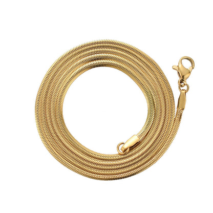 2mm Flat Snake Chain