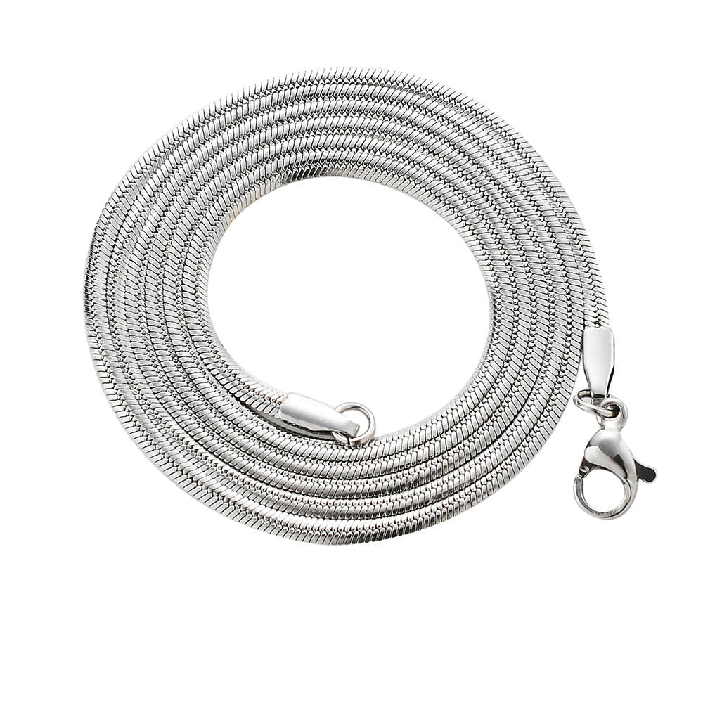 2mm Flat Snake Chain