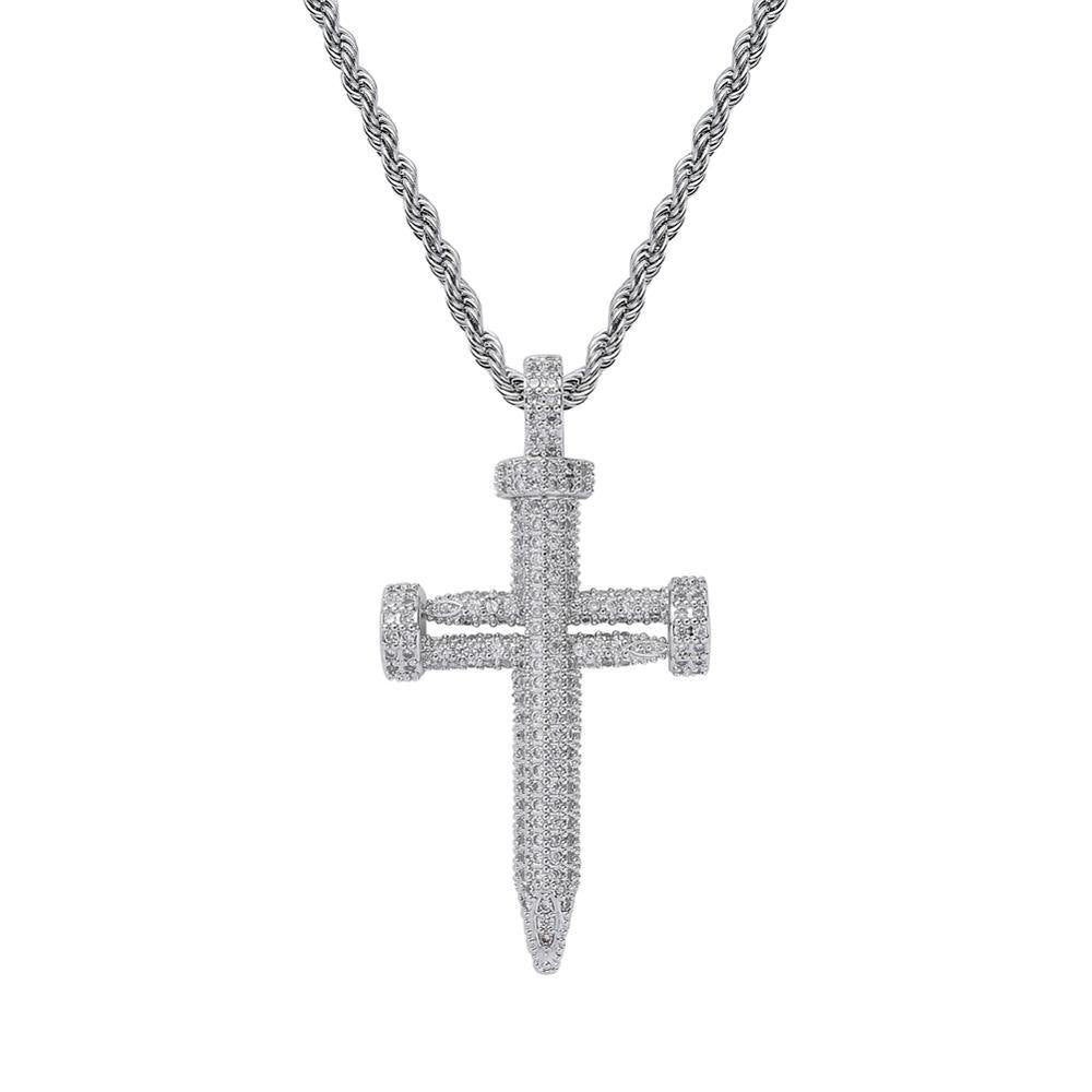 Nails Cross Pendant